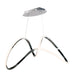 ET2 Perpetual Black Chrome LED 1 Light Pendant E20455-BC - Pendants