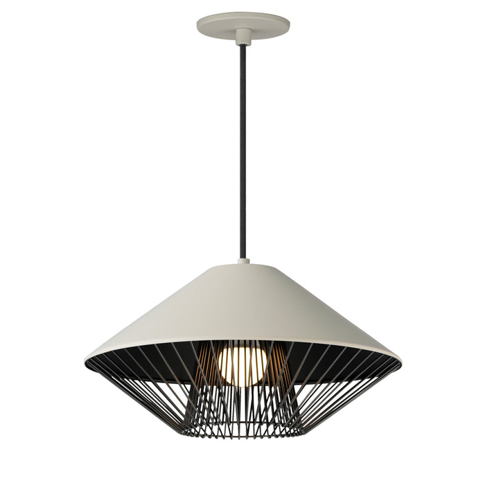 ET2 Phoenix Gray Black LED 1 Light Pendant E11395-GYBK - Pendants