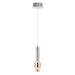 ET2 Reveal Satin Nickel Satin Brass 1 Light LED Pendant E24751-SNSBR