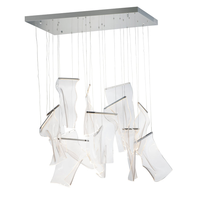 ET2 Rinkle Polished Chrome LED 13 Light Pendant E24878-133PC - Pendants