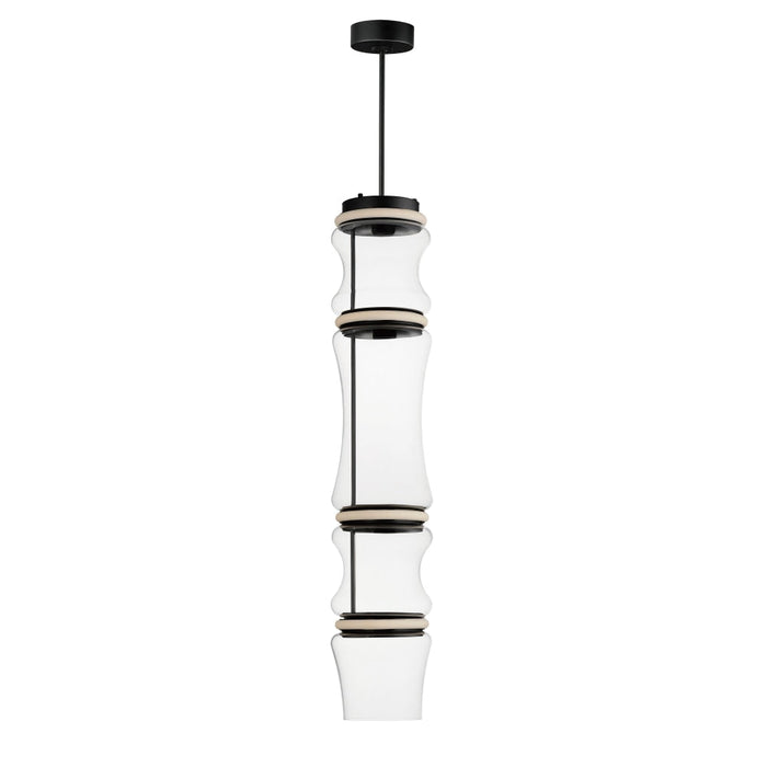 ET2 Syndicate Black LED 4 Light Pendant E21384-18BK - Pendants