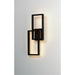 ET2 Traverse LED Black LED Bath Vanity E21511-BK - Vanity