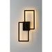 ET2 Traverse LED Black LED Bath Vanity E21511-BK - Vanity