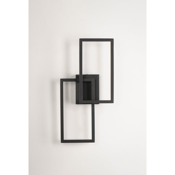 ET2 Traverse LED Black LED Bath Vanity E21511-BK - Vanity