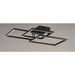 ET2 Traverse LED Black LED Flushmount E21513-BK - Flushmounts