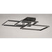 ET2 Traverse LED Black LED Flushmount E21513-BK - Flushmounts