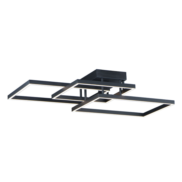 ET2 Traverse LED Black LED Flushmount E21513-BK
