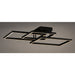 ET2 Traverse LED Black LED Flushmount E21513-BK - Flushmounts