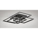 ET2 Traverse LED Black LED Flushmount E21518-BK - Flushmounts