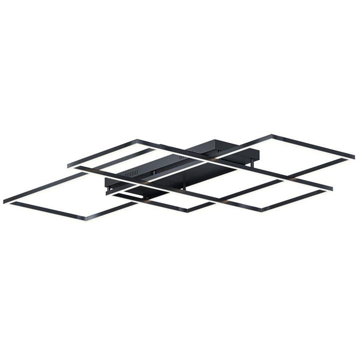 ET2 Traverse LED Black LED Flushmount E21519-BK