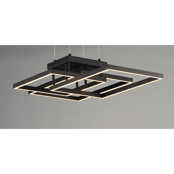 ET2 Traverse LED Black LED Pendant E21515-BK - Pendants