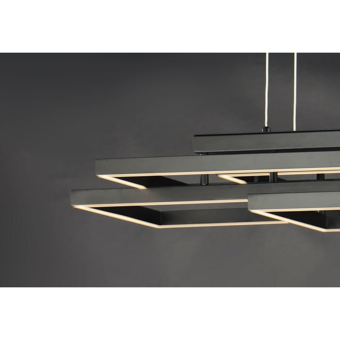ET2 Traverse LED Black LED Pendant E21516-BK - Pendants
