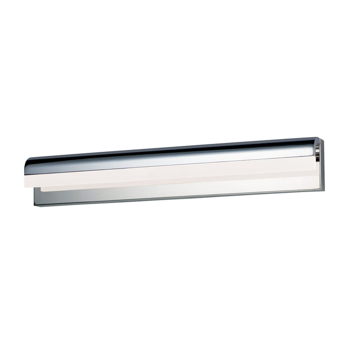 ET2 Waterfall Polished Chrome LED 1 Light Bath Vanity E24846-90PC - Bath Vanitys