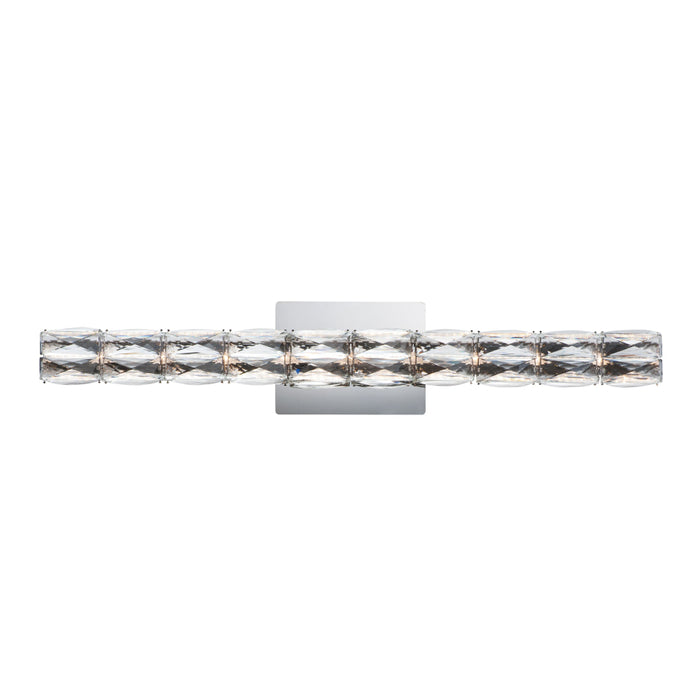 ET2 Zephyr Polished Chrome LED 1 Light Bath Vanity E23308-20PC - Bath Vanitys