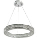 Eternity LED Polished Chrome LED Entry Foyer Pendant - Pendants