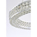 Eternity LED Polished Chrome LED Entry Foyer Pendant - Pendants