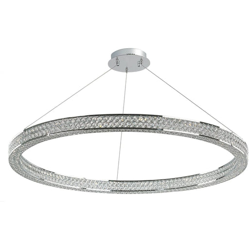 Eternity LED Polished Chrome LED Entry Foyer Pendant - Pendants