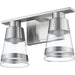 Ethos Brushed Nickel LED Vanity - Bath & Vanity