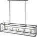 Euclid Chrome Matte Black Island Billiard Pendant - Island/Billiard