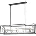 Euclid Chrome Matte Black Island Billiard Pendant | theLightShop