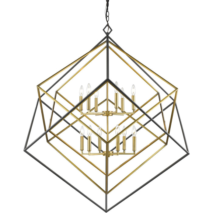 Euclid Olde Brass Bronze Chandelier | theLightShop