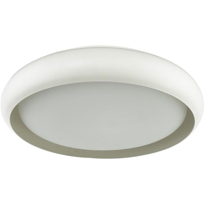Euphoria White 1 Light LED Flushmount - Flushmounts