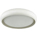 Euphoria White 1 Light LED Flushmount - Flushmounts