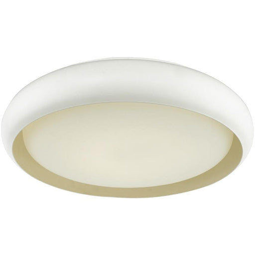 Euphoria White 1 Light LED Flushmount - Flushmounts