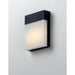 Eyebrow Black LED Outdoor Wall Mount - Outdoor Wall Mount