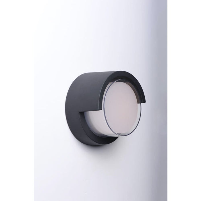 Eyebrow Black LED Outdoor Wall Mount - Outdoor Wall Mount