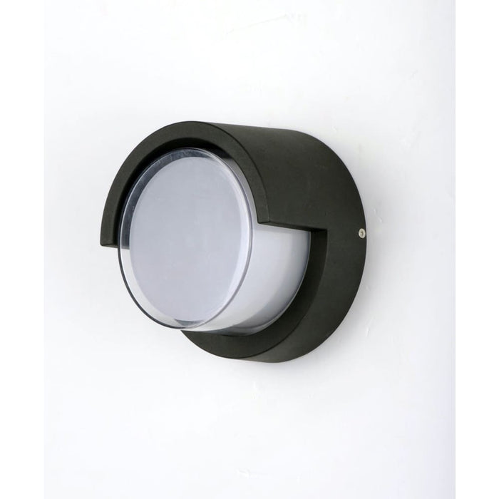 Eyebrow Black LED Outdoor Wall Mount - Outdoor Wall Mount