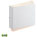 Fairmont Matte White LED Wall Sconce - Wall Sconce