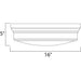Fairmont Natural Aged Brass Flush Mount - Flushmounts