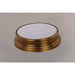 Fairmont Natural Aged Brass Flush Mount - Flushmounts