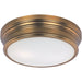 Fairmont Natural Aged Brass Flush Mount - Flushmounts