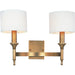 Fairmont Natural Aged Brass Wall Sconce - Wall Sconce