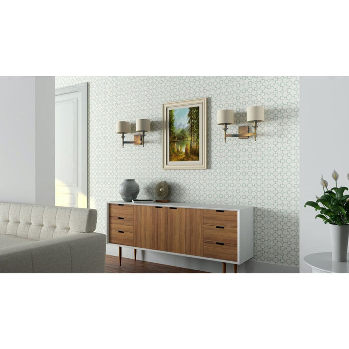 Fairmont Natural Aged Brass Wall Sconce - Wall Sconce