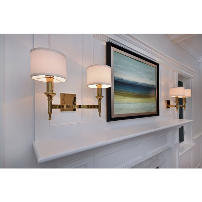 Fairmont Natural Aged Brass Wall Sconce - Wall Sconce