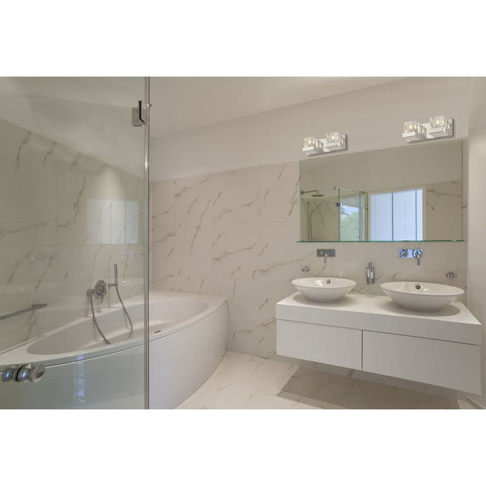 Fallon Chrome LED Vanity - Bath & Vanity
