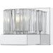 Fallon Chrome LED Wall Sconce | theLightShop