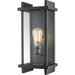 Fallow Black Outdoor Wall Sconce | theLightShop