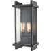Fallow Black Outdoor Wall Sconce | theLightShop