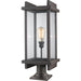 Fallow Deep Bronze Outdoor Pier Mounted Fixture - Outdoor Pier Mounted Fixture