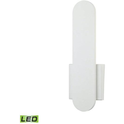 Feather Petite White LED Wall Sconce - Wall Sconce