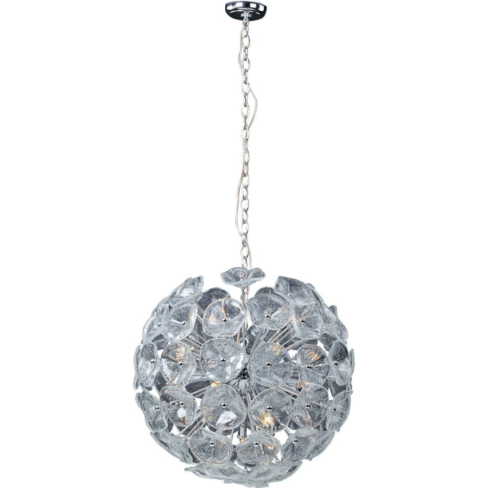 Fiori Polished Chrome Single Pendant - Pendants