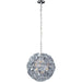 Fiori Polished Chrome Single Pendant - Pendants