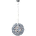 Fiori Polished Chrome Single Pendant - Pendants