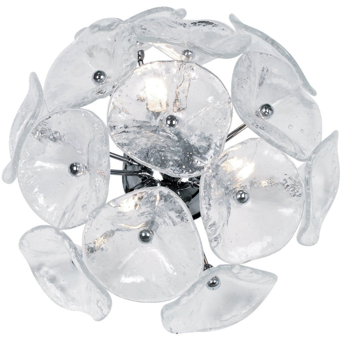 Fiori Polished Chrome Wall Sconce - Wall Sconce