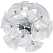 Fiori Polished Chrome Wall Sconce - Wall Sconce