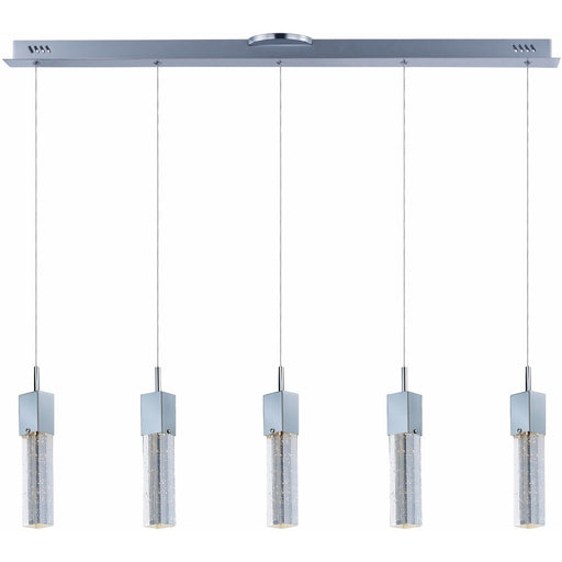 Fizz III Polished Chrome LED Linear Pendant - Pendants